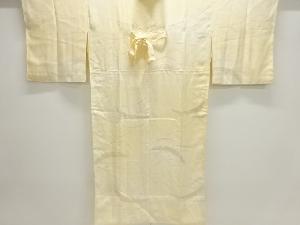 雪芝模様織出し単衣長襦袢